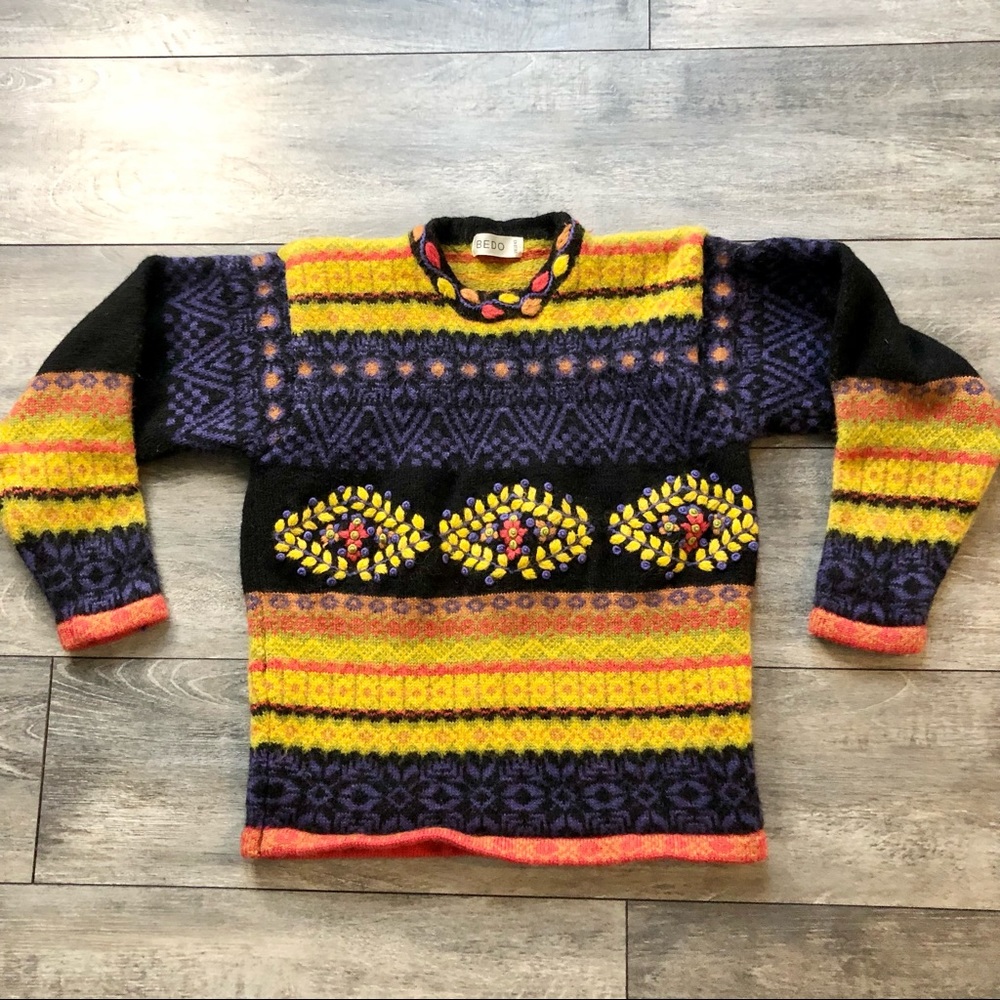 VINTAGE BEDO SWEATER SIZE XS